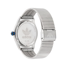 Laden Sie das Bild in den Galerie-Viewer, Adidas Unisex Uhr CODE FOUR Edelstahl silber AOSY22524