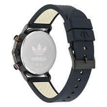 Laden Sie das Bild in den Galerie-Viewer, Adidas Unisex Uhr CODE ONE CHRONO Silikon schwarz AOSY24084
