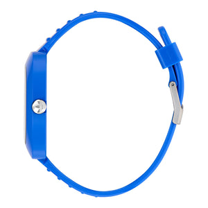 Adidas Unisex Uhr RETRO WAVE TWO Silikon blau AOSY24530