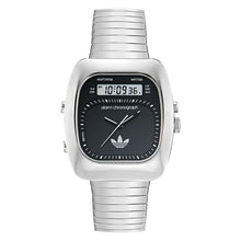 Laden Sie das Bild in den Galerie-Viewer, Adidas Unisex Uhr Analaog Digital Retro Wave Three Edelstahl AOSY25013