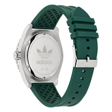Laden Sie das Bild in den Galerie-Viewer, Adidas Herren Uhr Edelstahl Silikon grün AOSY25022