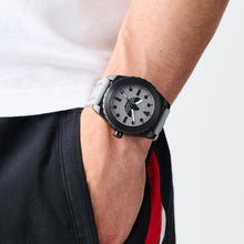 Laden Sie das Bild in den Galerie-Viewer, Adidas Herren Uhr Edelstahl Silikon schwarz AOSY25023
