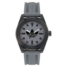Laden Sie das Bild in den Galerie-Viewer, Adidas Herren Uhr Edelstahl Silikon schwarz AOSY25023