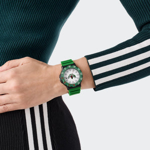 Adidas Unisex Uhr DISCOVERER TWO Silikon grün AOSY25512