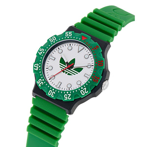 Adidas Unisex Uhr DISCOVERER TWO Silikon grün AOSY25512