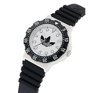 Adidas Unisex Uhr DISCOVERER TWO Silikon schwarz AOSY25516