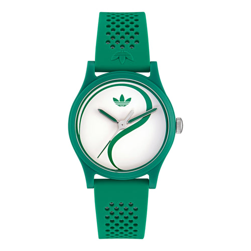 Adidas Unisex Uhr GAME TWO Silikon grün AOSY25519