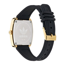 Laden Sie das Bild in den Galerie-Viewer, Adidas Unisex Uhr RETRO WAVE ONE Silikon schwarz AOSY26001