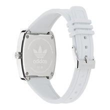 Laden Sie das Bild in den Galerie-Viewer, Adidas Unisex Uhr RETRO WAVE ONE Silikon weiß AOSY26002