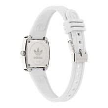 Laden Sie das Bild in den Galerie-Viewer, Adidas Damen Uhr RETRO WAVE ONE XS Silikon weiß AOSY26006