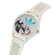 Laden Sie das Bild in den Galerie-Viewer, Adidas Unisex Uhr GAME THREE Silikon weiß AOSY26013