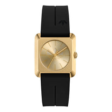 Laden Sie das Bild in den Galerie-Viewer, Adidas Unisex Uhr RETRO POP FOUR Silikon schwarz AOSY26503