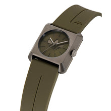 Laden Sie das Bild in den Galerie-Viewer, Adidas Unisex Uhr RETRO POP FOUR Silikon grün AOSY26504