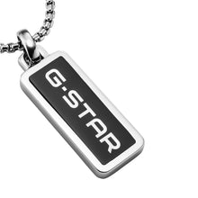 Laden Sie das Bild in den Galerie-Viewer, G-STAR Herren Kette Halskette Edelstahl silber Floatcore GSJ.100.01
