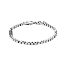Laden Sie das Bild in den Galerie-Viewer, G-STAR Herren Armband Armkette Edelstahl silber Floatcore GSJ.100.05