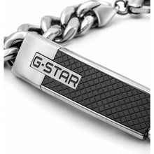 Laden Sie das Bild in den Galerie-Viewer, G-STAR Herren Armband Armkette Edelstahl silber Mtrx GSJ.105.02