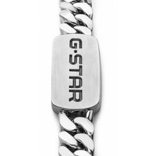 Laden Sie das Bild in den Galerie-Viewer, G-STAR Herren Armband Armkette Edelstahl silber Incisio GSJ.106.04