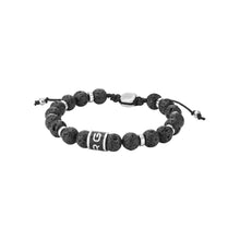 Laden Sie das Bild in den Galerie-Viewer, G-STAR Herren Armband Textil Perlen Edelstahl  Elnode GSJ.111.05
