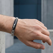Laden Sie das Bild in den Galerie-Viewer, G-STAR Herren Armband Armkette Edelstahl Unistrial GSJ.112.04