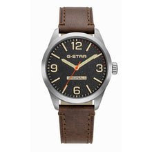 Laden Sie das Bild in den Galerie-Viewer, G-STAR Herren Analog Uhr Armbanduhr Leder Originals GSW.503.01