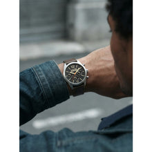 Laden Sie das Bild in den Galerie-Viewer, G-STAR Herren Analog Uhr Multifunktionuhr Leder Originals GSW.504.01