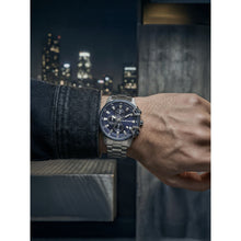 Laden Sie das Bild in den Galerie-Viewer, G-STAR Herren Analog Uhr Multifunktionuhr Edelstahl Bend3D GSW.505.04