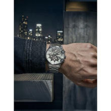 Laden Sie das Bild in den Galerie-Viewer, G-STAR Herren Analog Uhr Multifunktionuhr Edelstahl Bend3D GSW.505.06