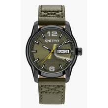 Laden Sie das Bild in den Galerie-Viewer, G-STAR Herren Analog Uhr Armbanduhr Leder Selvedge GSW.507.04