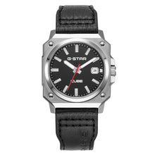Laden Sie das Bild in den Galerie-Viewer, G-STAR Herren Analog Uhr Armbanduhr Leder Cube GSW.508.01
