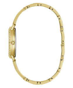 Guess Damen Uhr Armbanduhr BELLINI GW0022L2 Edelstahl gold