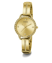 Laden Sie das Bild in den Galerie-Viewer, Guess Damen Uhr Armbanduhr BELLINI GW0022L2 Edelstahl gold