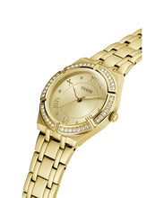 Laden Sie das Bild in den Galerie-Viewer, Guess Damen Uhr Armbanduhr COSMO GW0033L2 Edelstahl gold