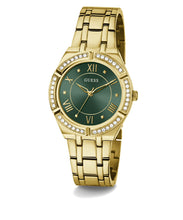 Laden Sie das Bild in den Galerie-Viewer, Guess Damen Uhr Armbanduhr COSMO GW0033L8 Edelstahl gold