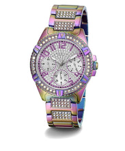 Laden Sie das Bild in den Galerie-Viewer, Guess Damen Uhr Armbanduhr LADY FRONTIER GW0044L1 Edelstahl mehrfarbig