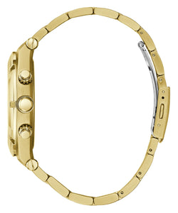 Guess Herren Uhr Armbanduhr Multifunktion CONTINENTAL GW0260G2 Edelstahl gold