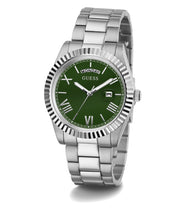 Laden Sie das Bild in den Galerie-Viewer, Guess Herren Uhr Armbanduhr CONNOISSEUR GW0265G10 Edelstahl silber