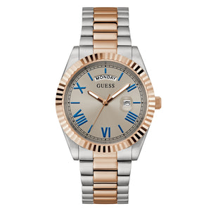 Guess Herren Uhr Armbanduhr GD CONNOISSEUR GW0265G13 Edelstahl bicolor