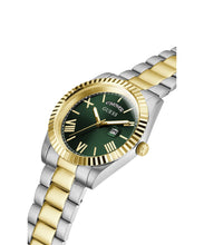 Laden Sie das Bild in den Galerie-Viewer, Guess Herren Uhr Armbanduhr CONNOISSEUR GW0265G8 Edelstahl bicolor