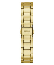 Laden Sie das Bild in den Galerie-Viewer, Guess Damen Uhr Armbanduhr QUATTRO CLEAR GW0300L2 Edelstahl gold