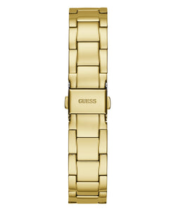 Guess Damen Uhr Armbanduhr QUATTRO CLEAR GW0300L2 Edelstahl gold