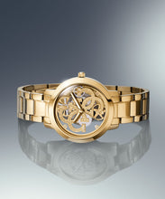 Laden Sie das Bild in den Galerie-Viewer, Guess Damen Uhr Armbanduhr QUATTRO CLEAR GW0300L2 Edelstahl gold