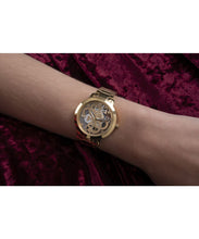 Laden Sie das Bild in den Galerie-Viewer, Guess Damen Uhr Armbanduhr QUATTRO CLEAR GW0300L2 Edelstahl gold