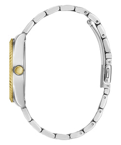 Guess Damen Uhr Armbanduhr LUNA GW0308L5 Edelstahl bicolor