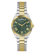 Laden Sie das Bild in den Galerie-Viewer, Guess Damen Uhr Armbanduhr LUNA GW0308L5 Edelstahl bicolor
