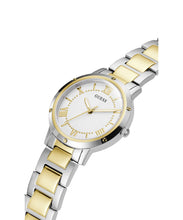 Laden Sie das Bild in den Galerie-Viewer, Guess Damen Uhr Armbanduhr DAWN GW0404L2 Edelstahl bicolor
