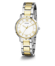 Laden Sie das Bild in den Galerie-Viewer, Guess Damen Uhr Armbanduhr DAWN GW0404L2 Edelstahl bicolor