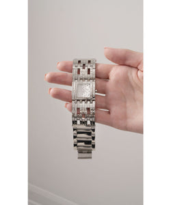 Guess Damen Uhr Armbanduhr WATERFALL GW0441L1 Edelstahl silber