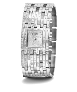 Guess Damen Uhr Armbanduhr WATERFALL GW0441L1 Edelstahl silber