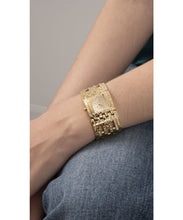 Laden Sie das Bild in den Galerie-Viewer, Guess Damen Uhr Armbanduhr WATERFALL GW0441L2-1 Edelstahl gold