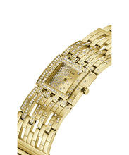 Laden Sie das Bild in den Galerie-Viewer, Guess Damen Uhr Armbanduhr WATERFALL GW0441L2-1 Edelstahl gold